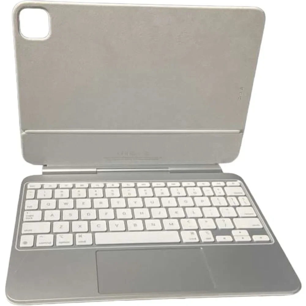 Apple Magic Keyboard iPad Pro 11-inch M4 M5 White/Silver A2975 MWR03LL/A Openbox